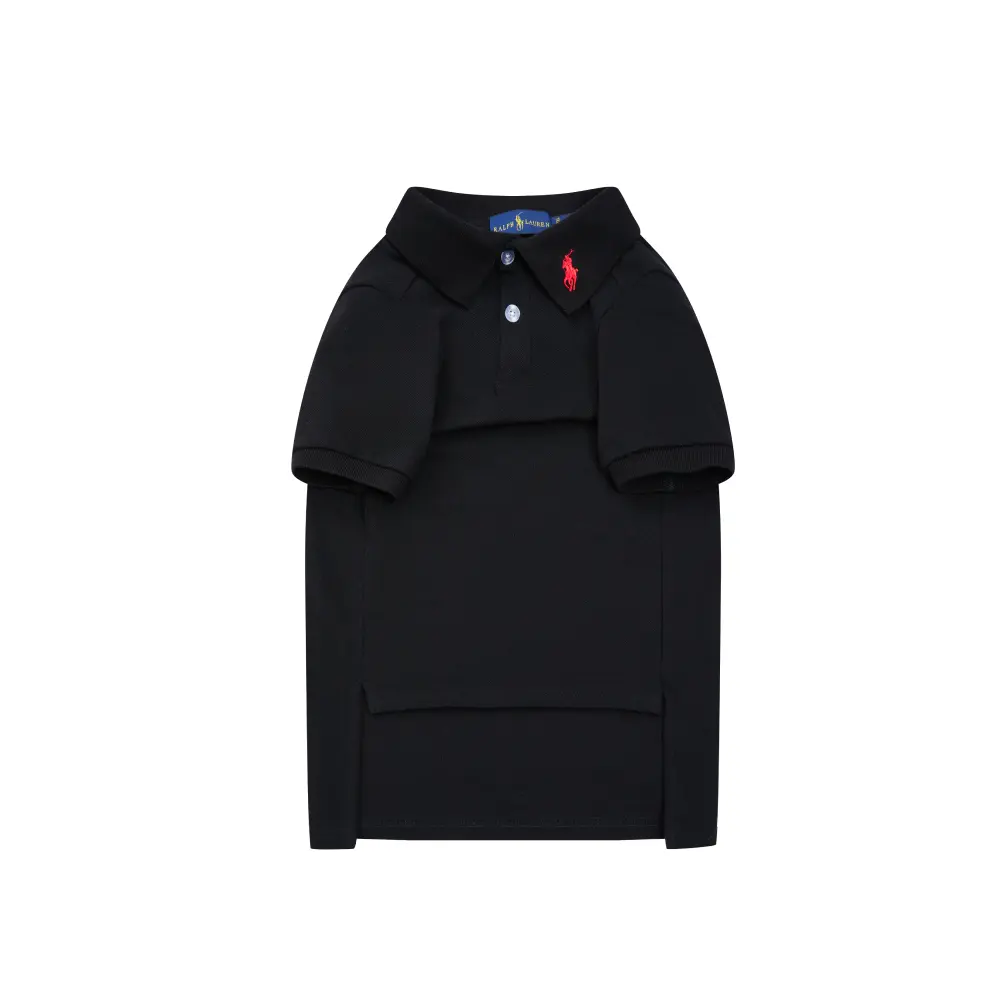 RL Black Pet Polo