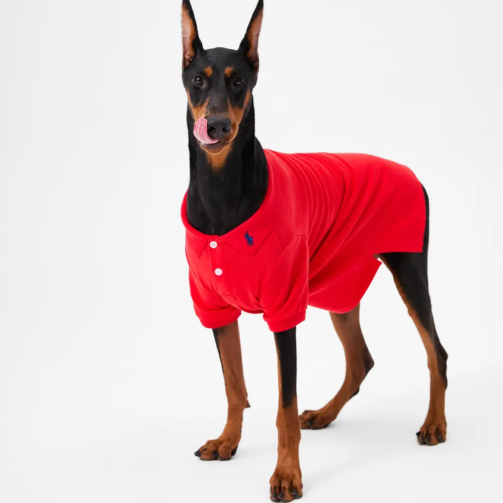 RL Red Pet Polo